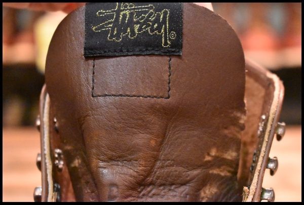 8D 美品 STUSSY別注 羽タグ】レッドウィング 8163 アイリッシュ