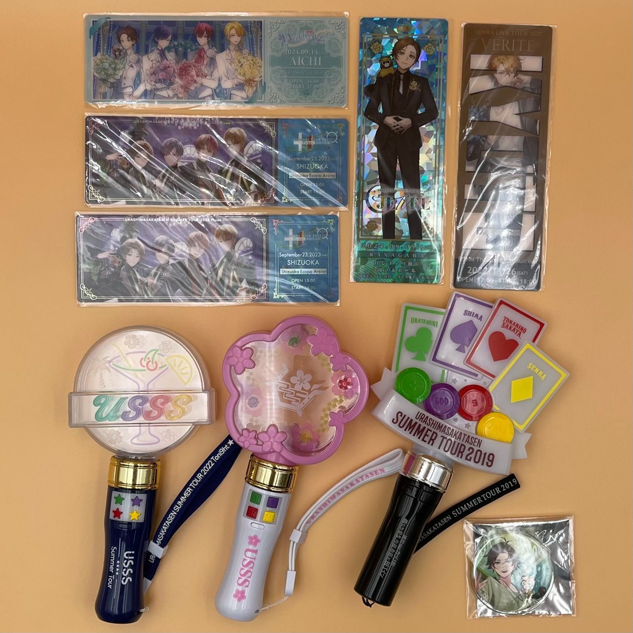 未開封6点/開封済3点】浦島坂田船 グッズ レプリカチケット
