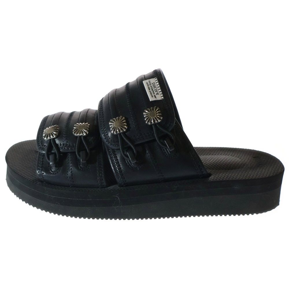 TOGA トーガ ×SUICOKE MURA スイコック サンダル ブラック US9|27cm