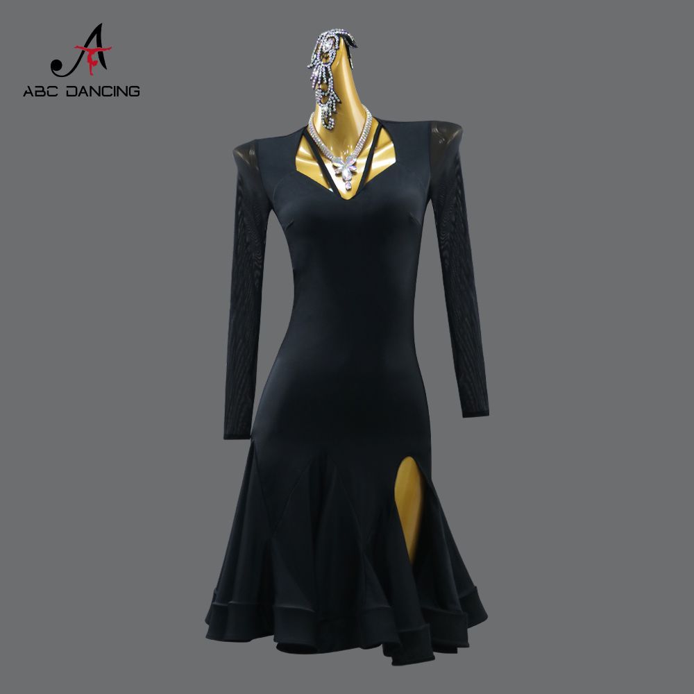 ♥ 感 社交ダンス ドレス レディース 競技用 ステージ 舞台衣装 発表会 ダンスウェア ラテン サンバ ルンバ チャチャ ワルツ タンゴ モダンダンス スタンダード パーティー 演出服 フラメンコ ベリーダンス フォーマルドレス P-49