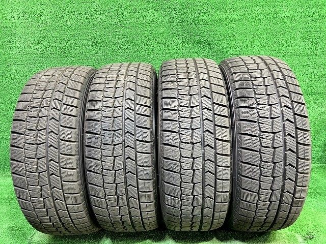 DUNLOP スタッドレス ダンロップ ウィンターマックスWM02 205 55R16 4本 8ミリ