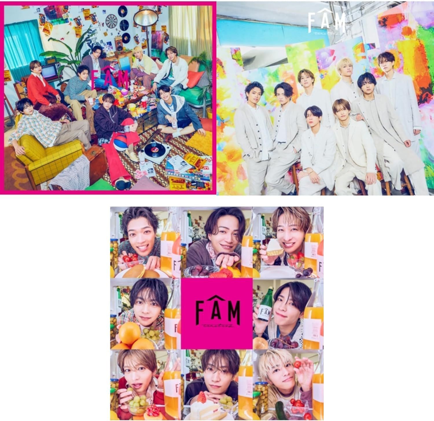 特典付3形態セット】タイムレス・ファム Timelesz FAM Blu-ray