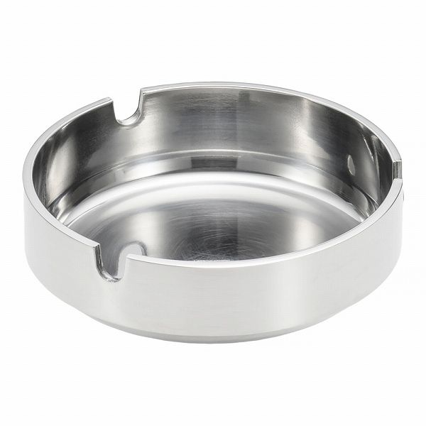 18-8 ゼロゼロ灰皿 90×25mm レスト付 PZL05