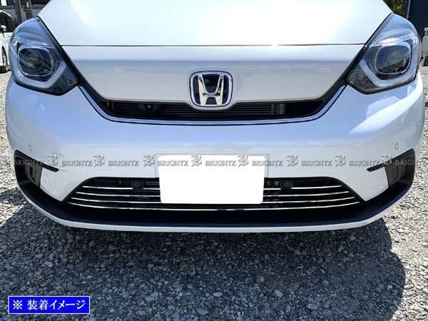 フィット GR ステンレスメッキフロントバンパーモール 6PC