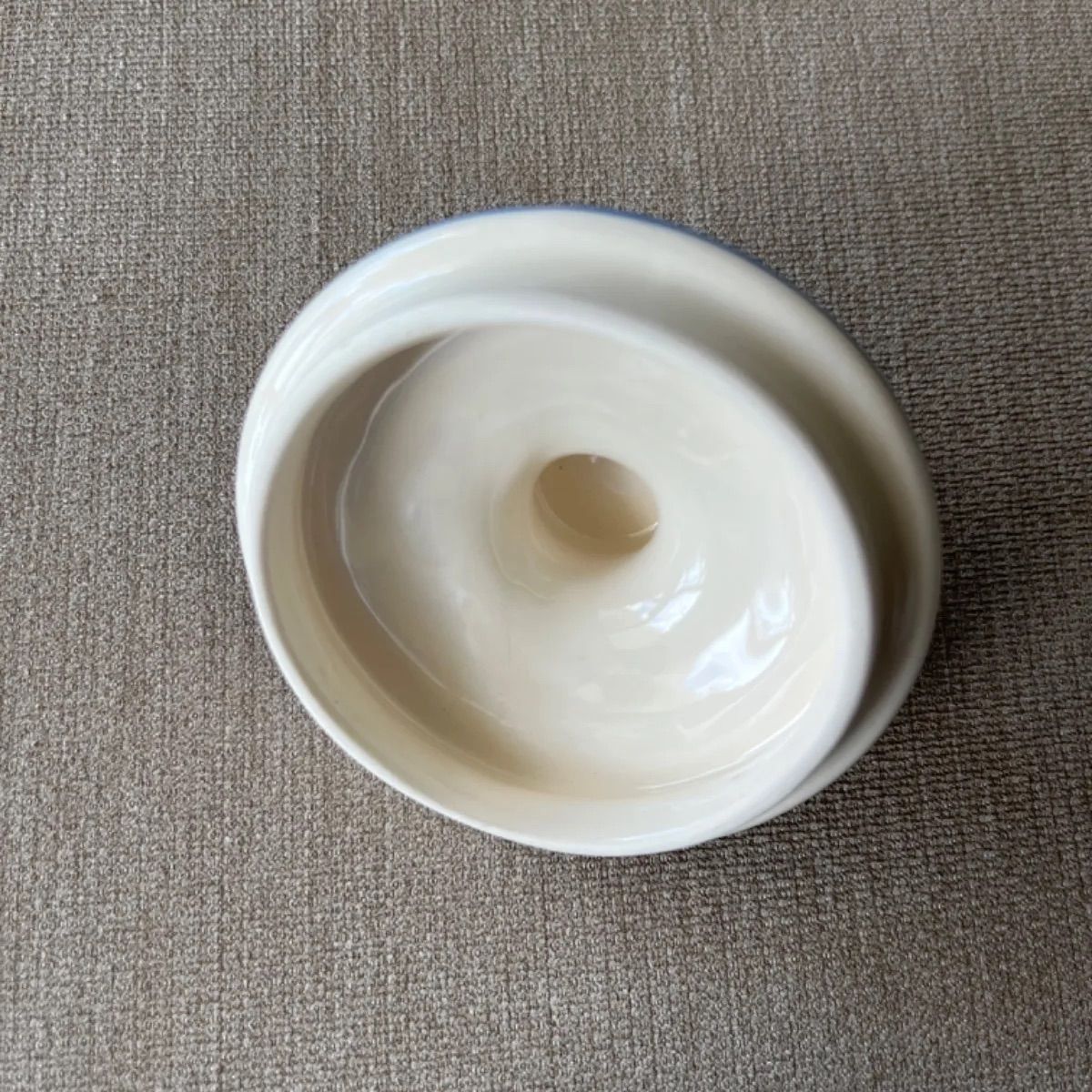  UK直輸入 コーニッシュウェア シュガーボウル ブルー 調味料ケース 保存容器 ケース