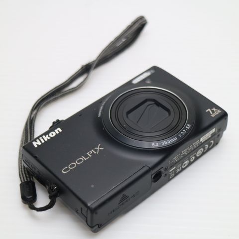 中古 COOLPIX S6100 ノーブルブラック 即日発送 デジカメ Nikon