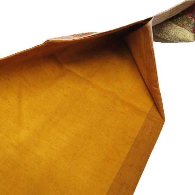 保管品　レトロ未仕立て反物　沖縄　生紬　無地　絹100% 幅約37㎝　T3-⑩ 保管品 レトロ未仕立て反物 沖縄 生紬 無地 絹100% 幅約37㎝ T3