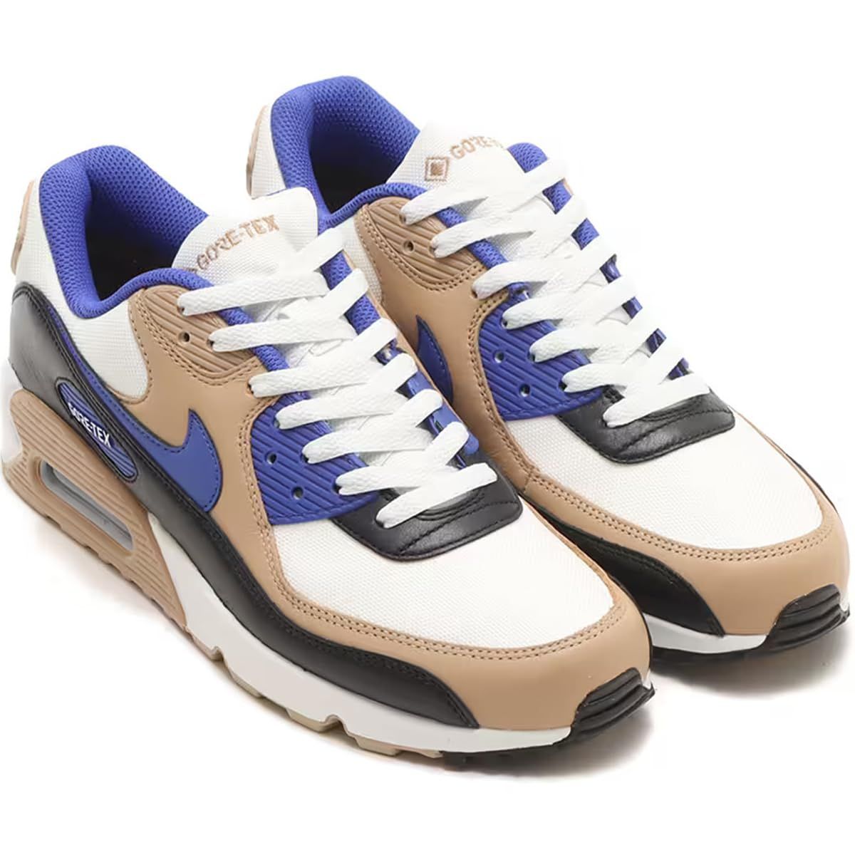 [ナイキ] エア マックス 90 ゴア-テックス AIR MAX 90 GORE-TEX サミットホワイト/ヘンプ/ブラック/ラピス FD5810-100 ナイキジャパン正規品 26.0cm [サミットホワイト/ヘンプ/ブラック/ラピス] [26.0 cm]