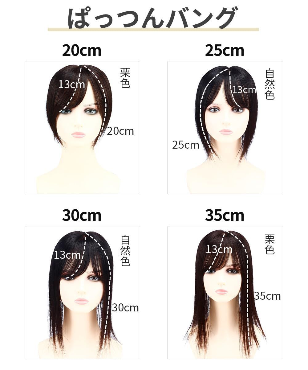 分け目 用 人工皮膚 通気性 超リアル 頭頂部ウィッグ レディース 人毛 薄毛隠し 部分ウィッグ 女性 白髪隠し ヘアピース 円形脱毛症隠し HIYE つむじ隠し