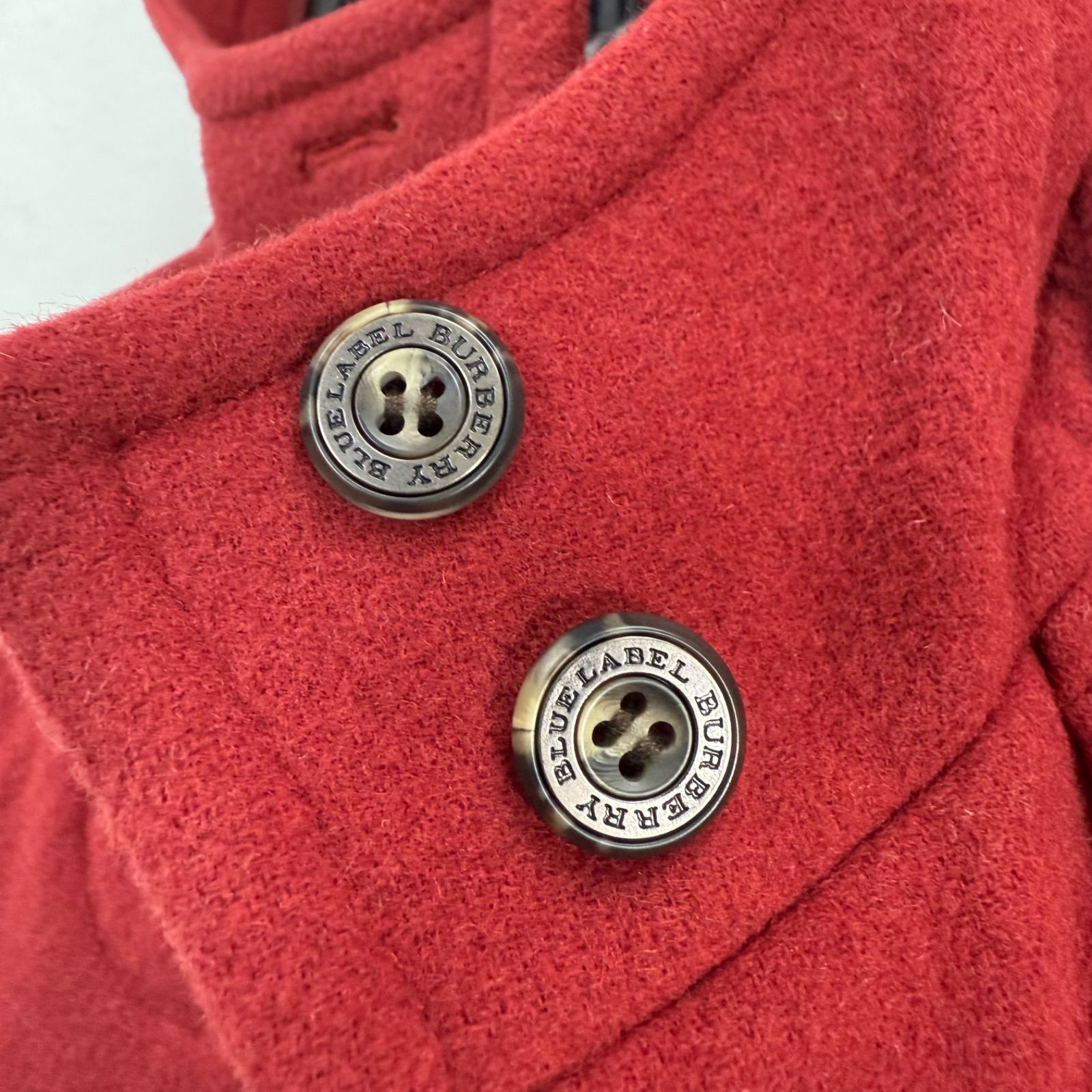 極美品✨バーバリー ブルーレーベル ロング ダッフルコート ノバ