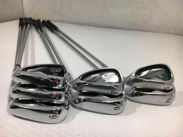 お買い得品！【中古ゴルフクラブ】(7本セット)ブリヂストン PHYZ(ファイズ) アイアン 2013 NSプロ 900GH WF 6〜9.P.A.S【14日間返品OK】 中古ゴルフクラブ】(7本セット)ブリヂストン PHYZ(ファイズ) アイアン