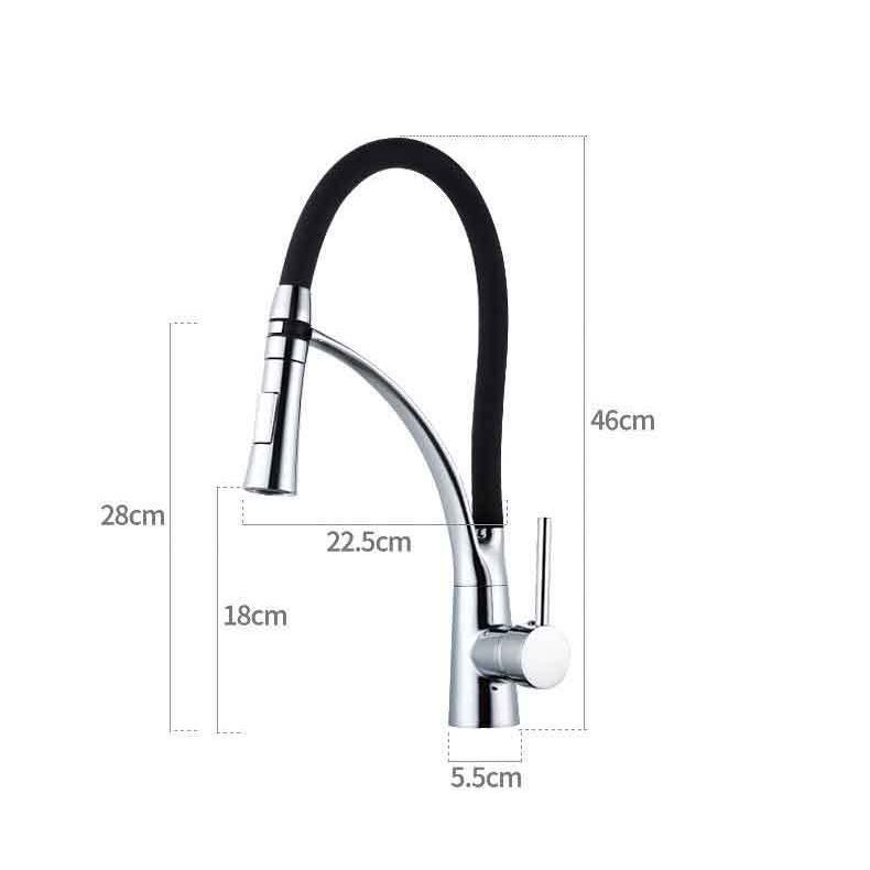 伸縮ノズル 360度回転