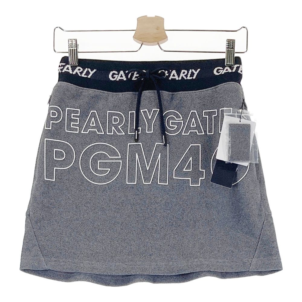 サイズ 00 PEARLY GATES パーリーゲイツ 055-2134416 スカート ロゴ グレー系 240101543750 ゴルフウェア レディース ストスト