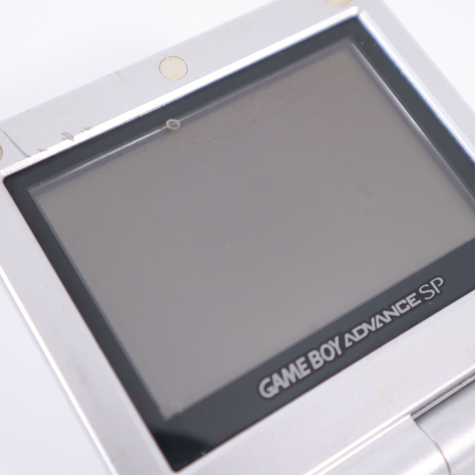 動作品 ゲームボーイアドバンスSP シルバー 本体 AGS-001 画面美品 Nintendo ゲームボーイアドバンスSP 本体 AGS-001 シルバー 動作