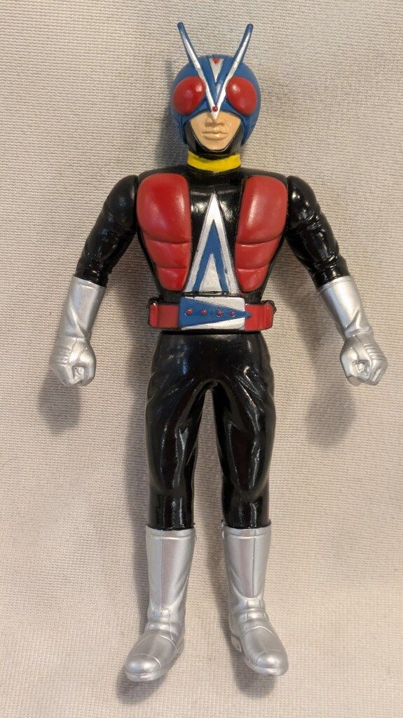 1991年製 ライダーヒーローシリーズ3、4 仮面ライダーV3&ライダーマン バンダイ ライダーヒーローシリーズ1991 仮面ライダーV3