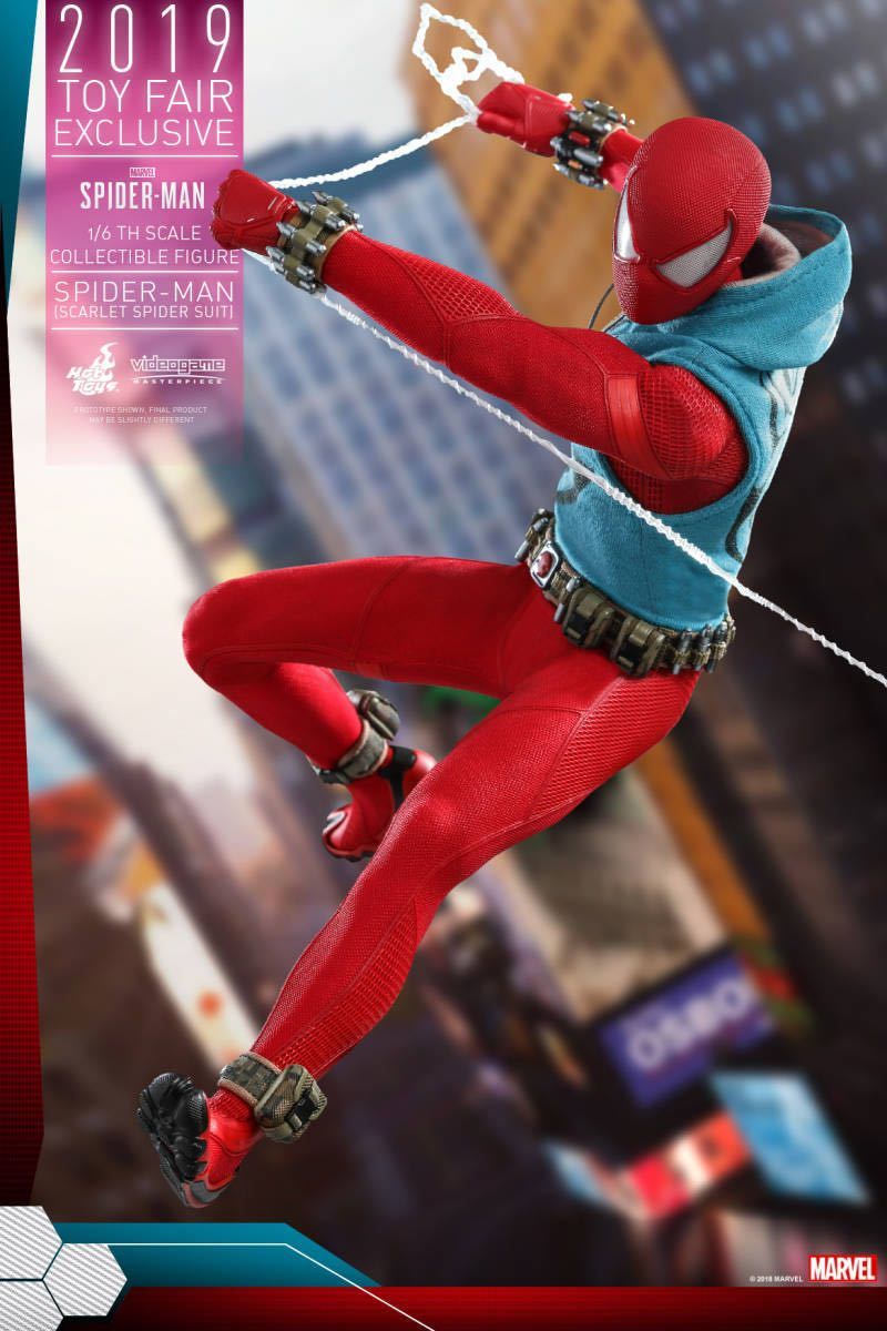 １／６スケールフィギュア スパイダーマン（スカーレット・スパイダー・スーツ版） マーベル』「マーベル・レジェンドCLASSIC」6インチ・アクション