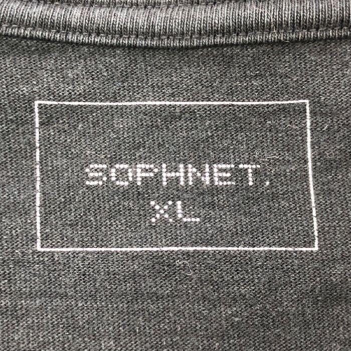 ソフネット SOPHNET 宮島達男 ロングスリーブTシャツ ロンT 長袖 綿100