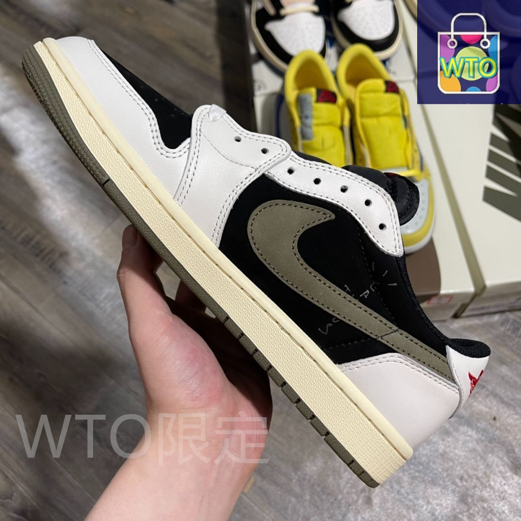 トラヴィススコット × ナイキ ウィメンズ エアジョーダン1 ロー