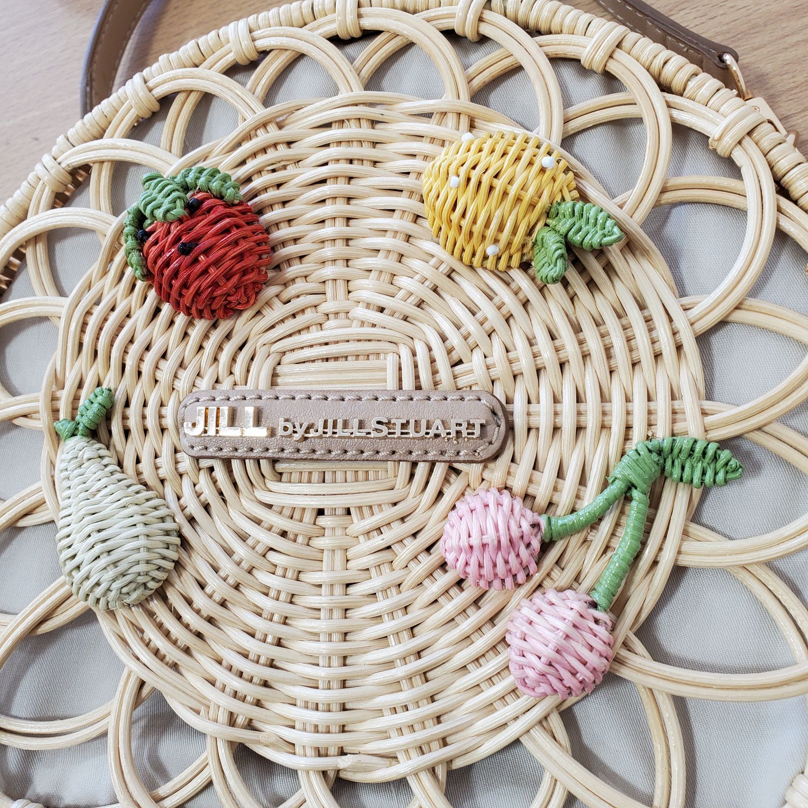 EL3】ジルバイジルスチュアート フルーツかごバッグ KT7081 - メルカリ 