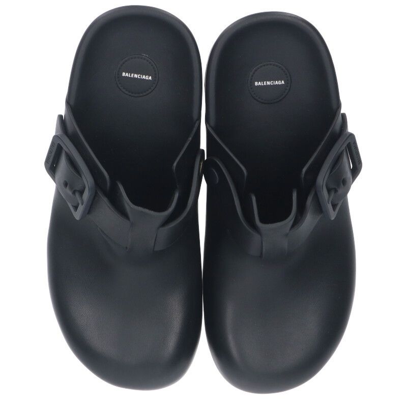 BALENCIAGA ブラック ミュール 37 BALENCIAGA Cagole ミュール ブラック 37 - メルカリ
