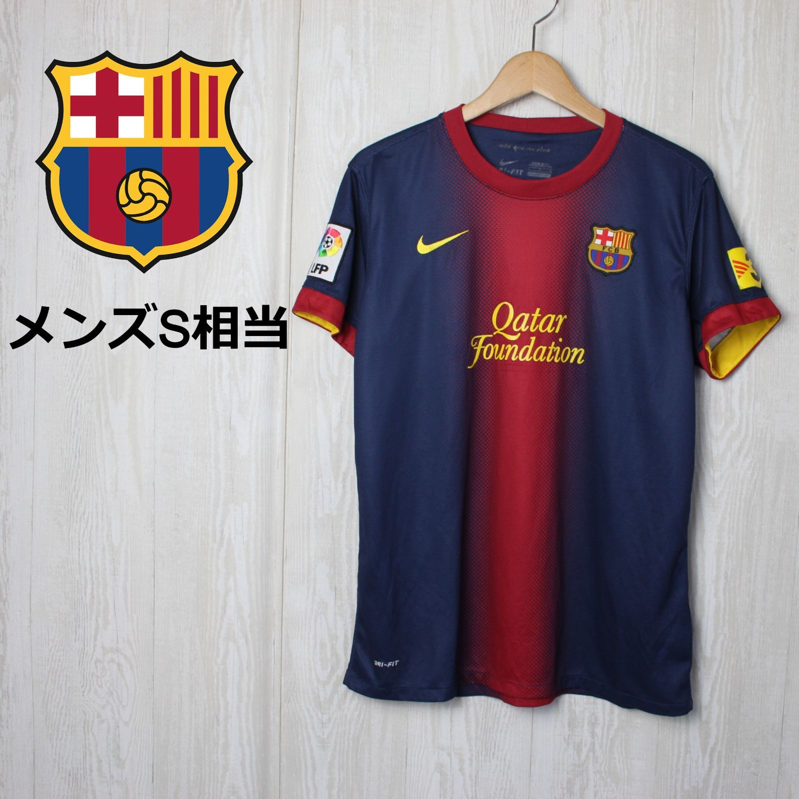 【海外輸入】FCバルセロナ サッカーユニフォーム S相当 バルサ 2012-13シーズン
