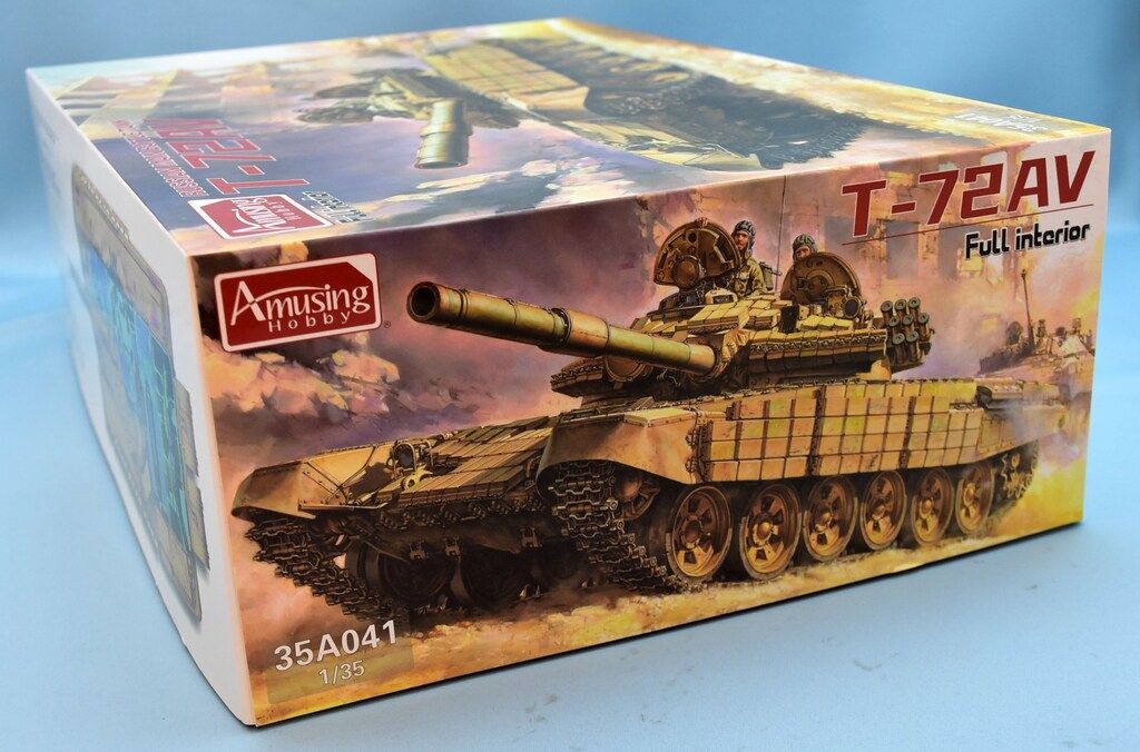 Amusing Hobby 1/35 T-72AV (フルインテリア) - メルカリ