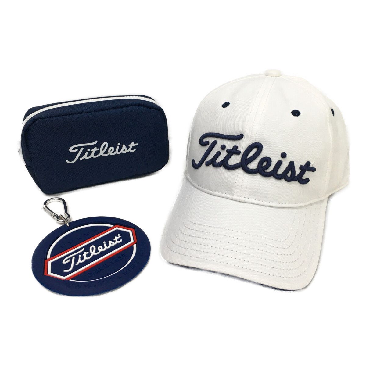 タイトリスト　メンズ　サンバイザー・キャップ　3点セット