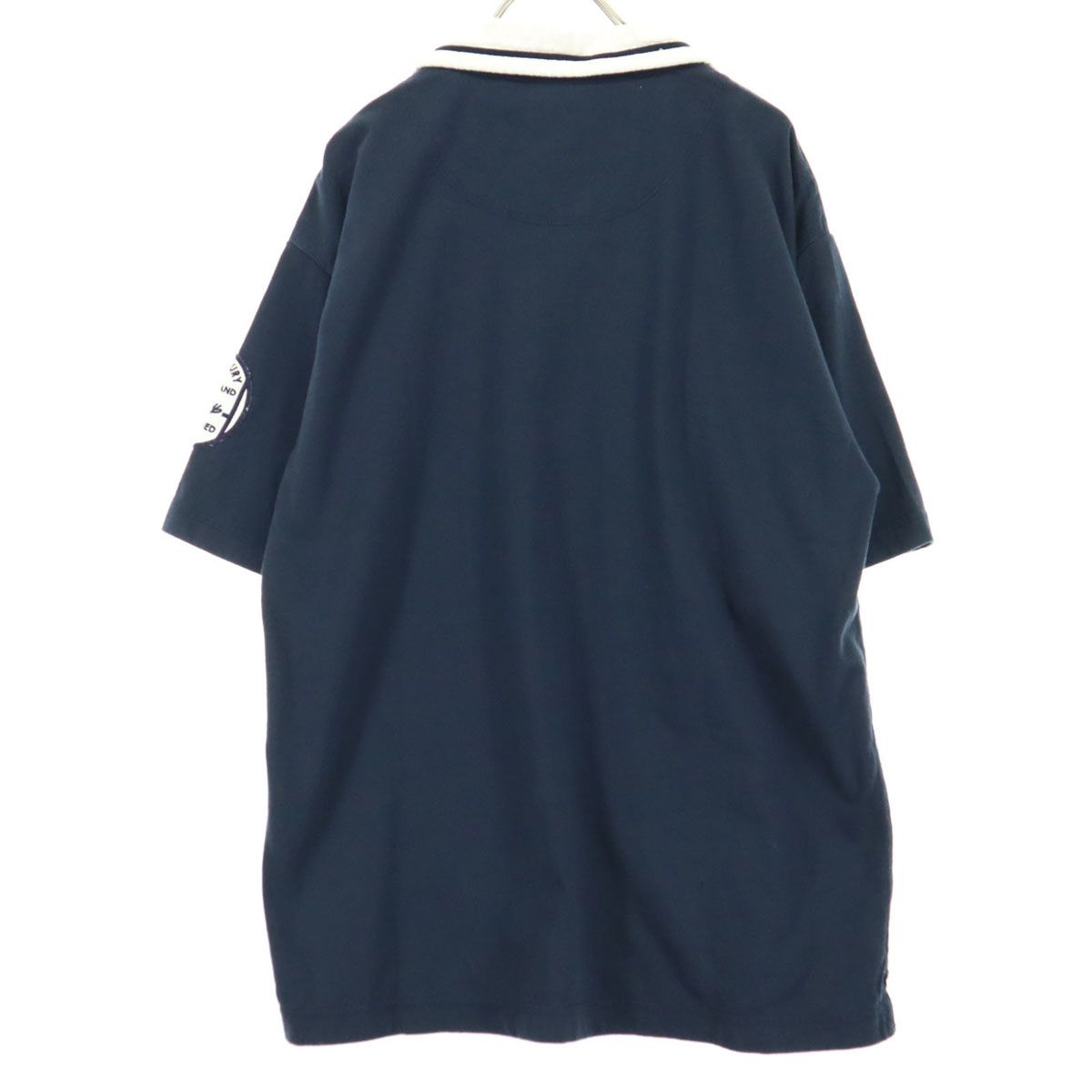 【新品未使用】 カンタベリー ラグビー日本代表　ポロシャツ L Canterbury カンタベリー日本代表ラグビーポロシャツ Lネイビー