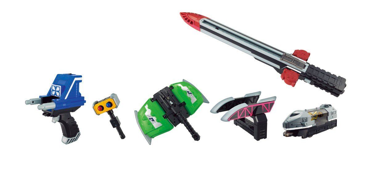 烈車戦隊トッキュウジャー 合体発車砲 レンケツバズーカ