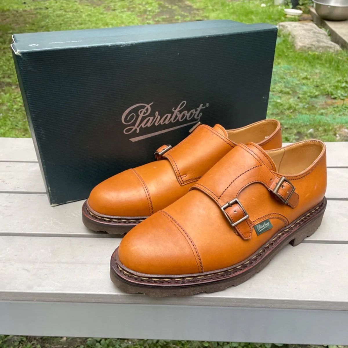 新品未使用 Paraboot パラブーツ ウィリアム リスゴールド サイズ6