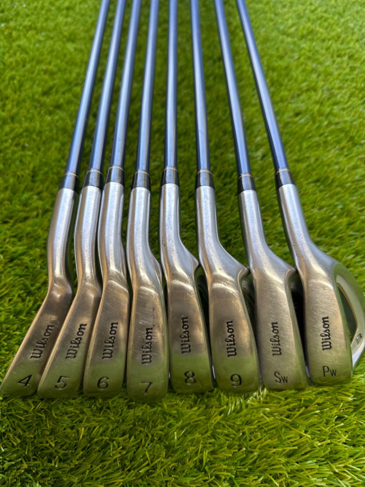 激レア！Wilson ウィルソン1200　アイアン8本セット　Ｒ Vintage Wilson 1200 Irons for sale | eBay