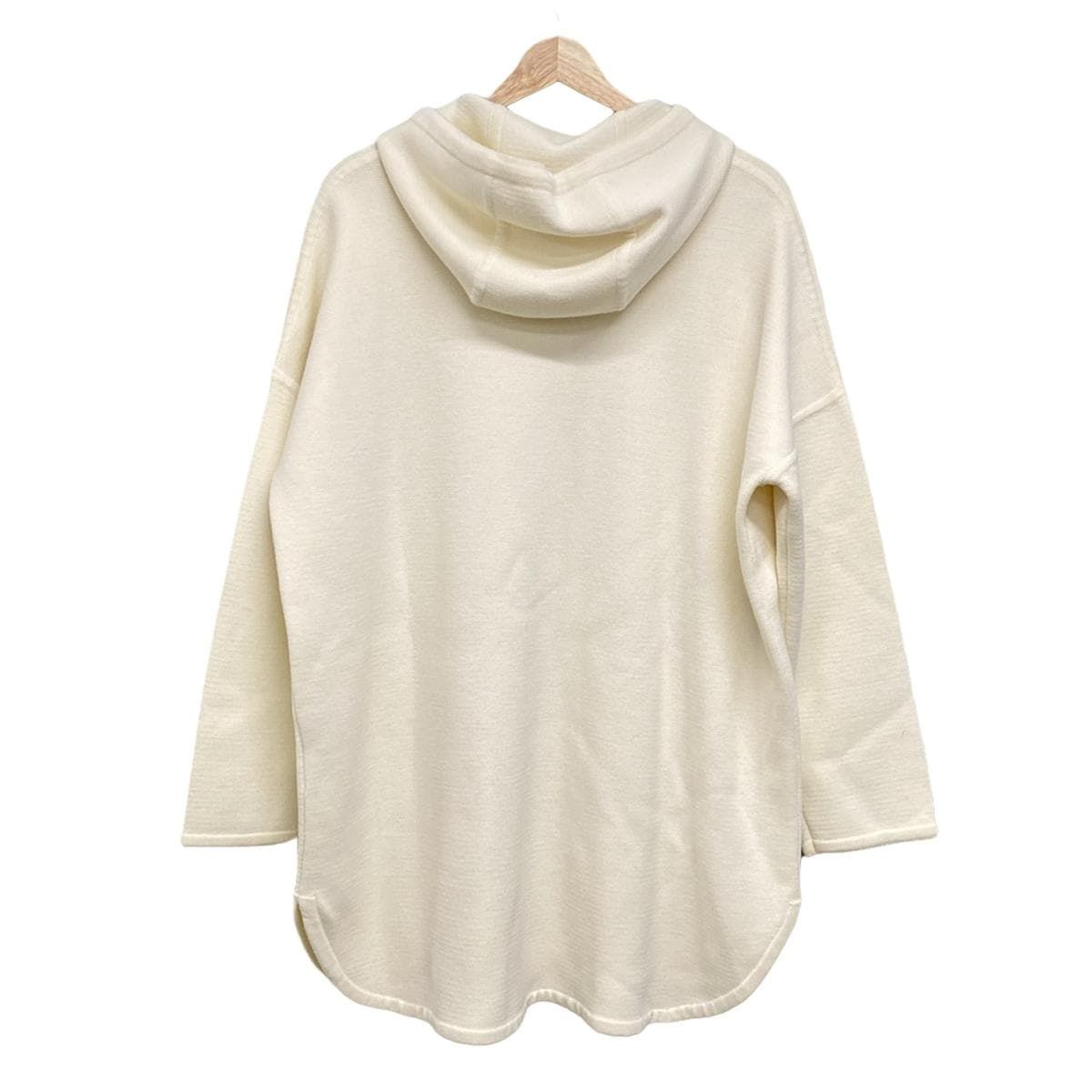 Max Mara マックスマーラ コート サイズI J RU 40 レディース - 13410221 アイボリー 長袖 ニット 春 秋