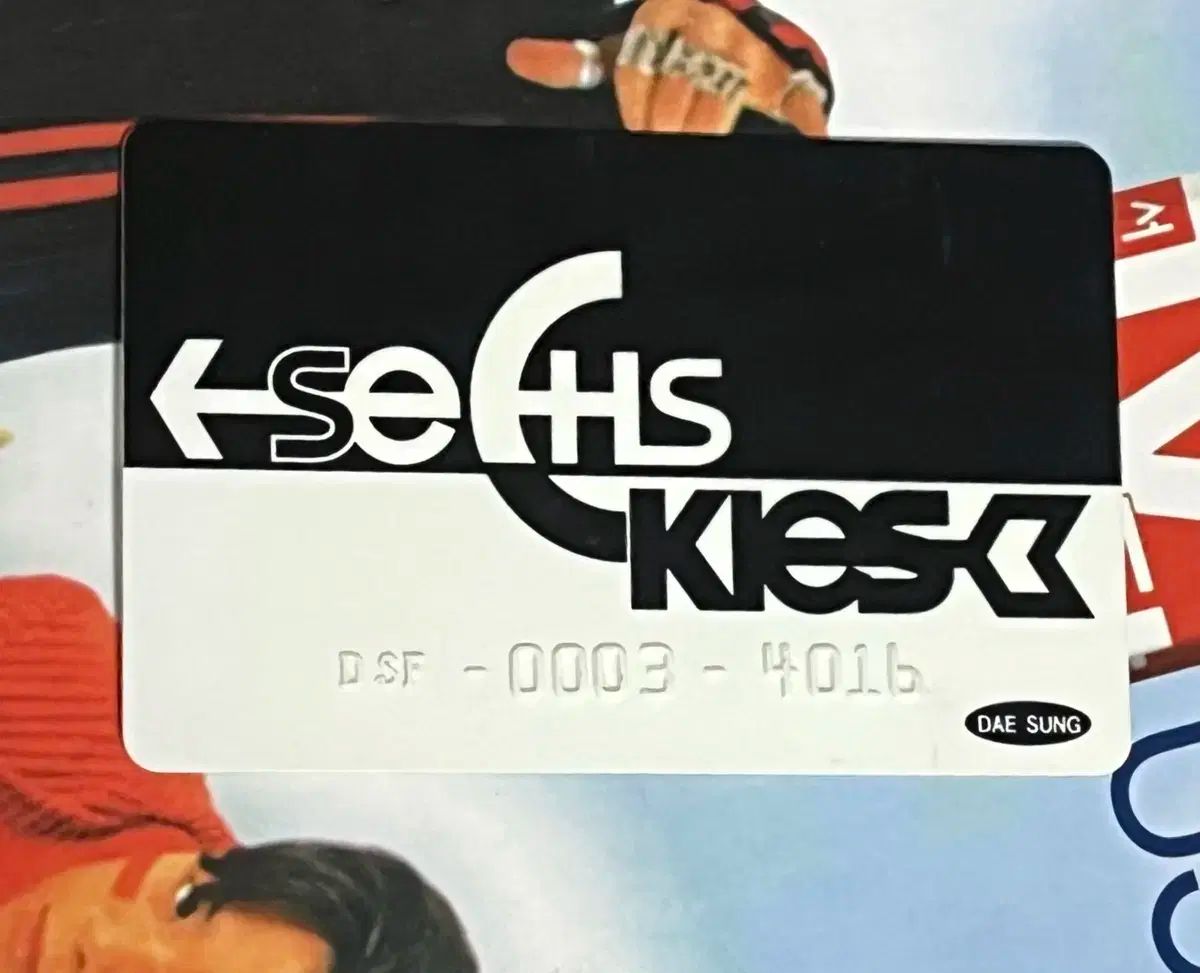SECHSKIES ジェクスキス ジェッキ ジェッキー ファンクラブ メンバーシップ カード