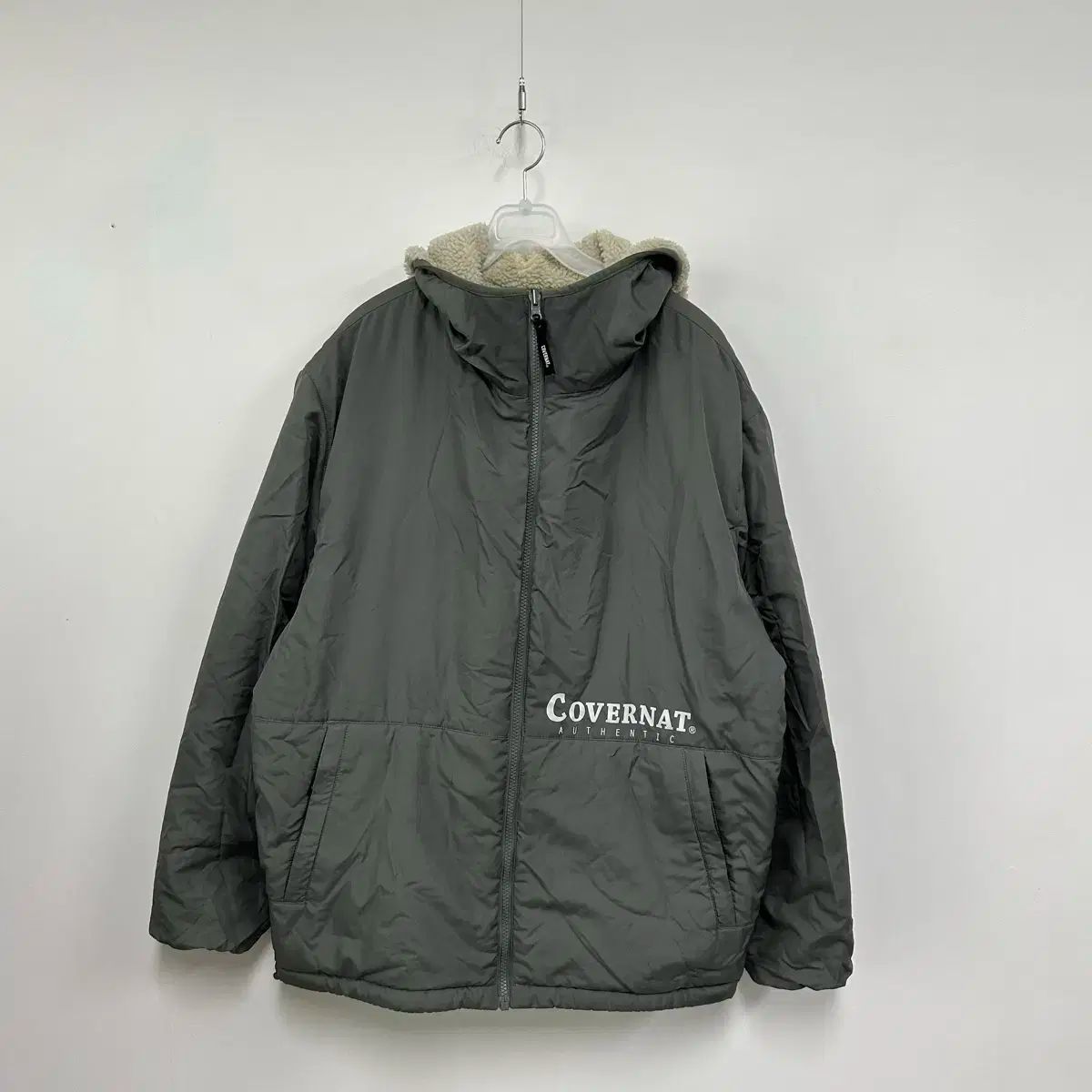 【雷市場（ポンジャン）商品韓国直送】 COVERNAT(カバーナット) リバーシブル フリース 705