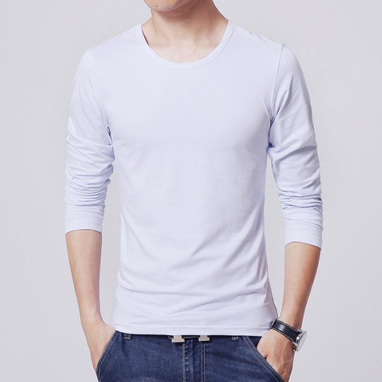 Tシャツ メンズ インナーシャツ カットソー アンダーシャツ 長袖 吸汗速乾 軽量 肌着 秋冬 インナー 保温 冬 下着 クルーネック シンプル 防寒 寒さ対策 春 大人 丸首 ライトフィット ストレ pop2035
