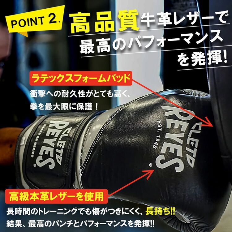 REYES レイジェス グローブ 【ブラック×ゴールド 10オンス