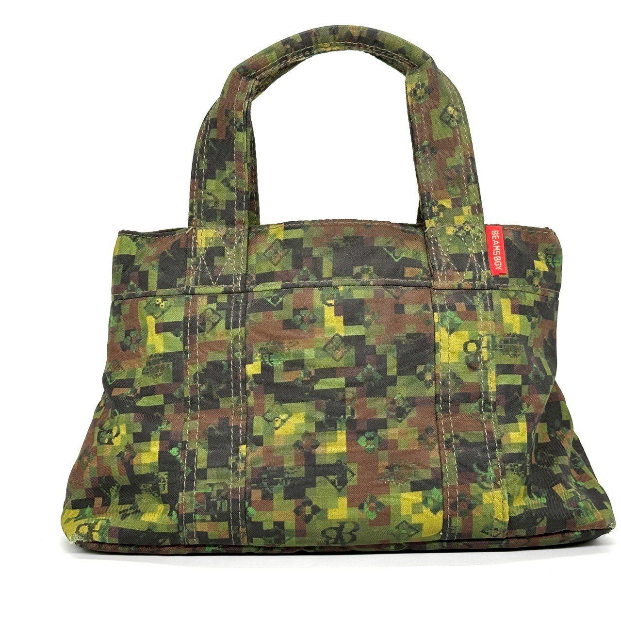 BEAMS BOY カモフラージュハンドバッグ 【PORTER コラボ】 BEAMS BOY（ビームスボーイ）の「PORTER×BEAMS BOY