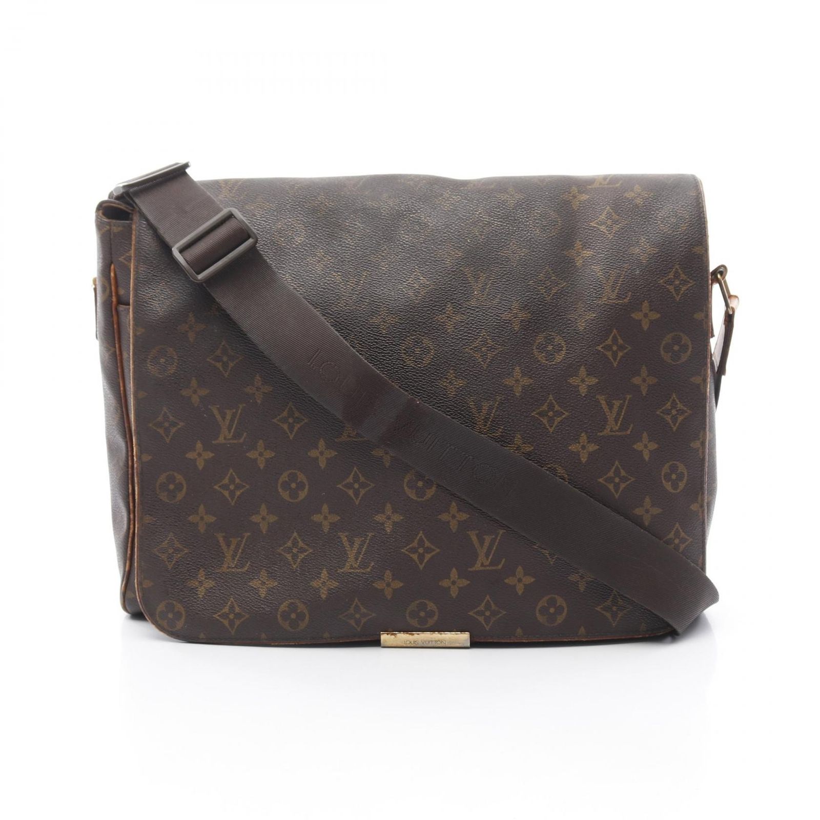 ルイ ヴィトン LOUIS VUITTON ショルダーバッグ アベス モノグラム M45257 PVCコーティングキャンバス レザー アベス ユニセックス Used C