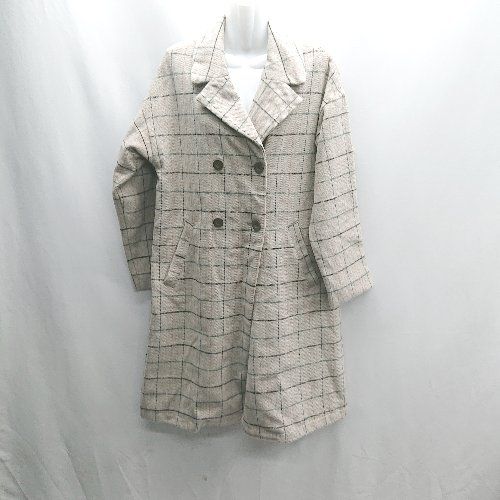 ◇ ⊇ ◎ ○未使用○ Samansa Mos2 サマンサ モスモス チェック柄 長袖