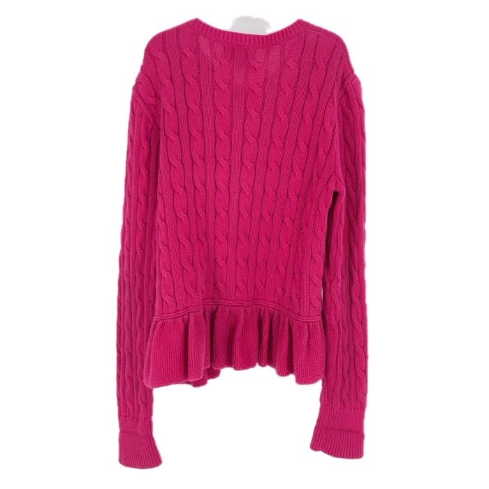 POLO RALPH LAUREN ポロ・ラルフローレン ペプラム カーディガン