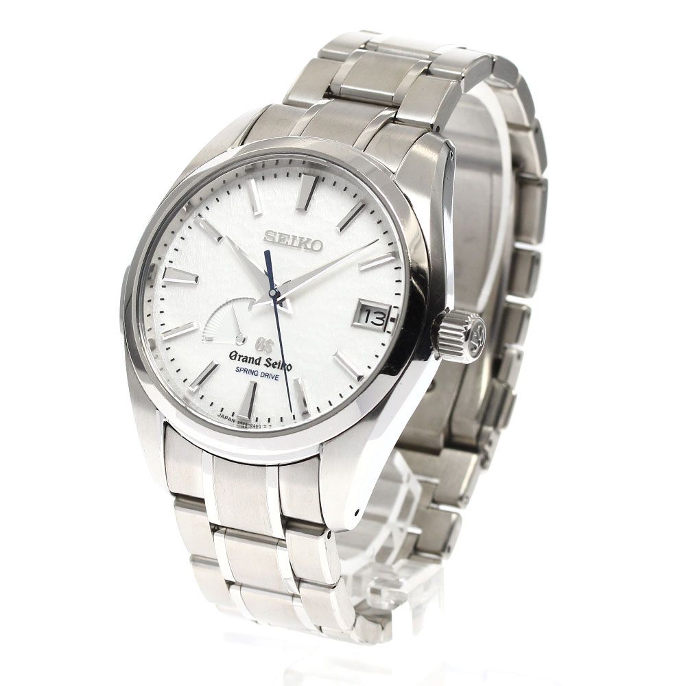 訳ありセイコー SEIKO SBGA011|9R65-0AE0 グランドセイコー デイト パワーリザーブ スプリングドライブ メンズ_909756