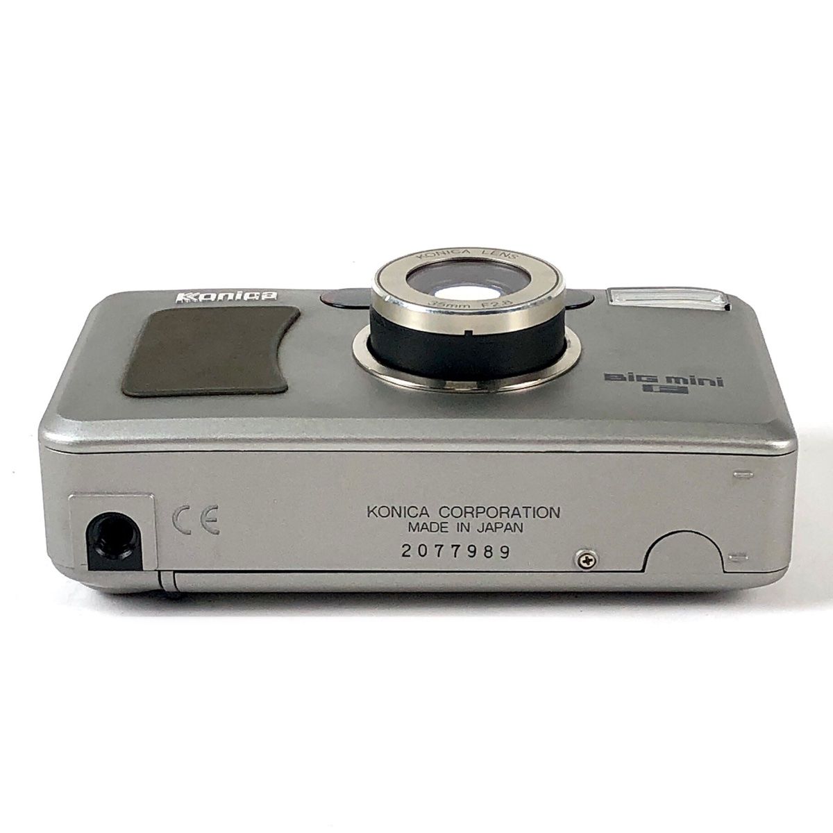 カメラ、光学機器 Konica BiG mini F シルバー コニカ コンパクト