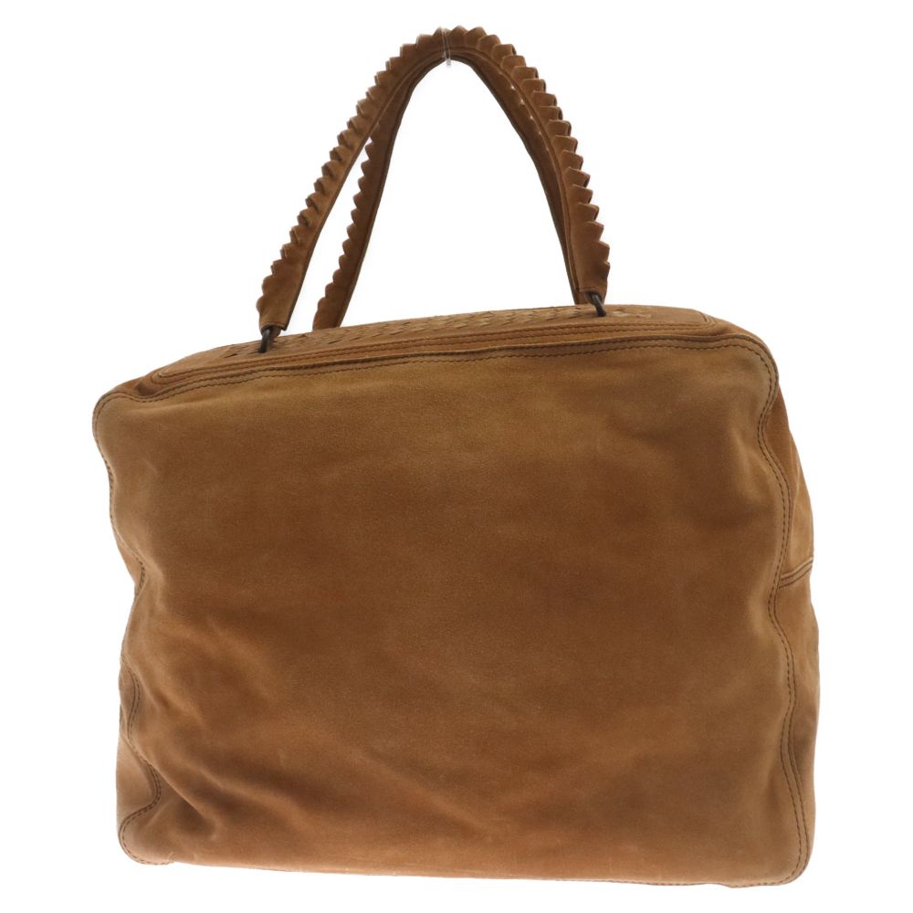 BOTTEGA VENETA (ボッテガヴェネタ) スエード ボストンバッグ ブラウン
