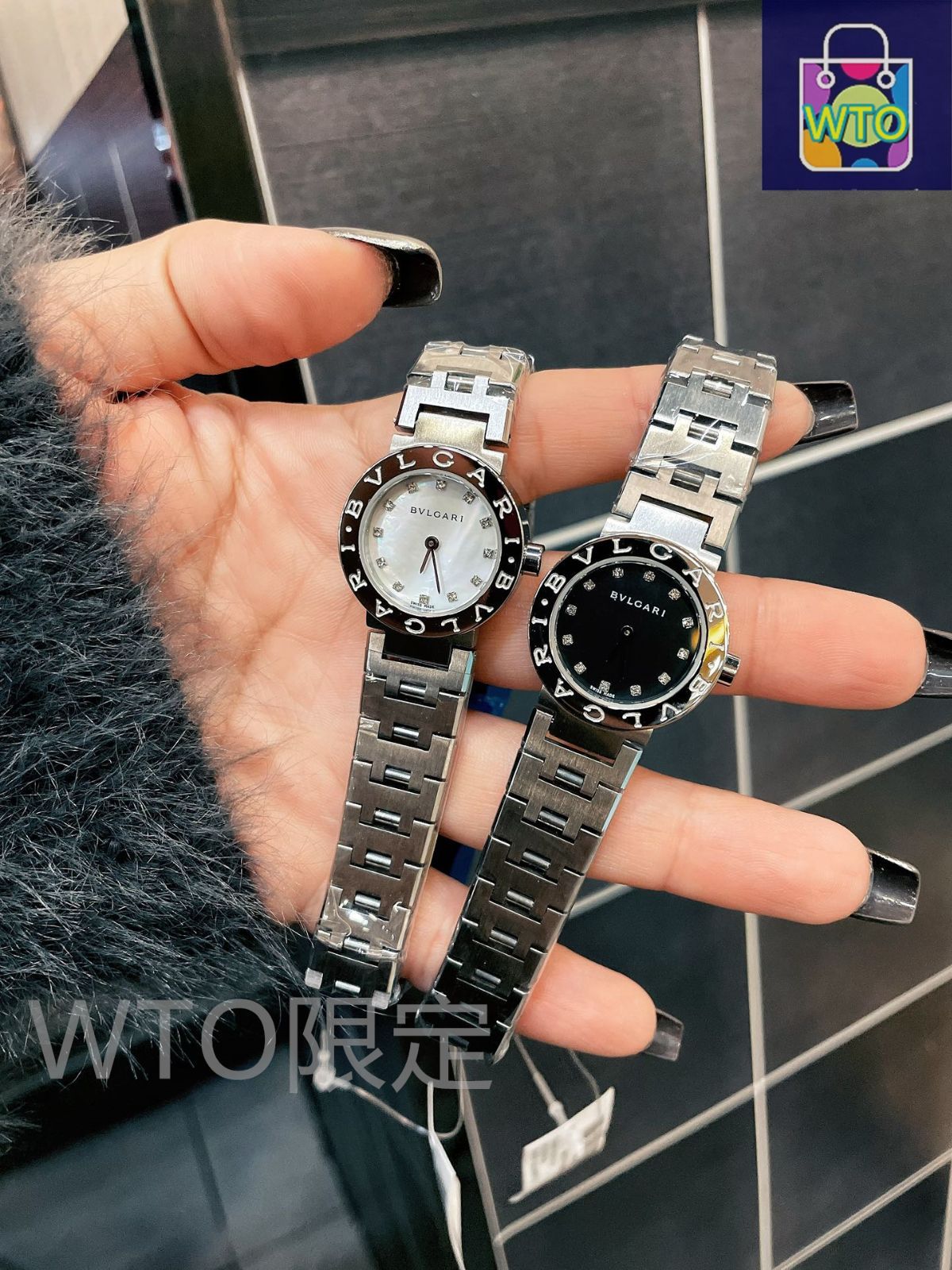 今日特価】Bulgari ブルガリ B.zero ブラック & シルバー