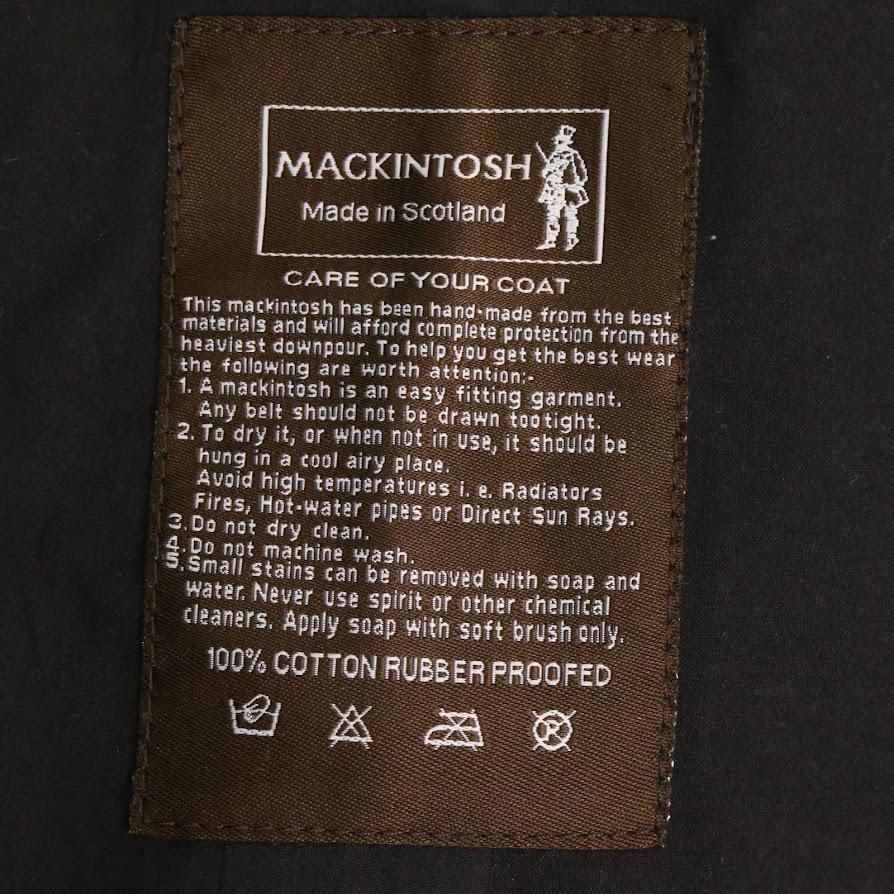 マッキントッシュ ゴム引き