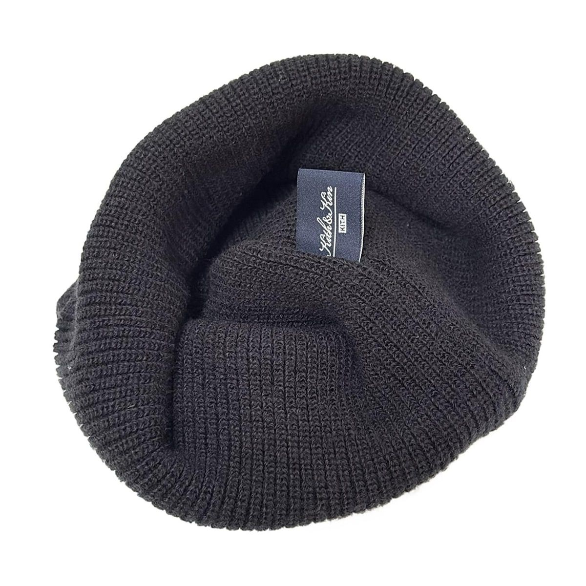 KITH 黒 ニット帽 KITH CLASSIC DOCK BEANIE Black | NEO TRIBE