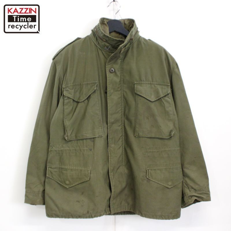 ヴィンテージ 70s US ARMY M-65 3rd フィールドジャケット 70s US ARMY M-65 Field Jacket バックステンシル 3rdタイプ ブ