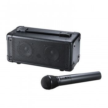 サンワサプライ ワイヤレスマイク付き 拡声器スピーカー MM-SPAMP4