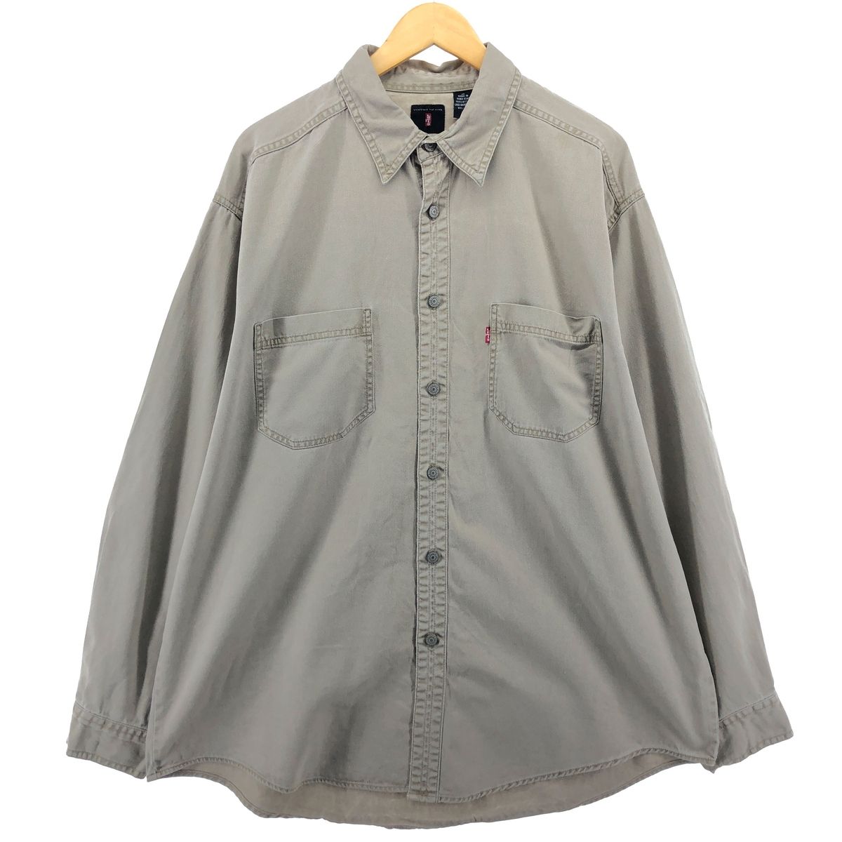 古着 90年代 リーバイス Levi's 長袖 デニムシャツ メンズXL相当 ヴィンテージ/eaa499688