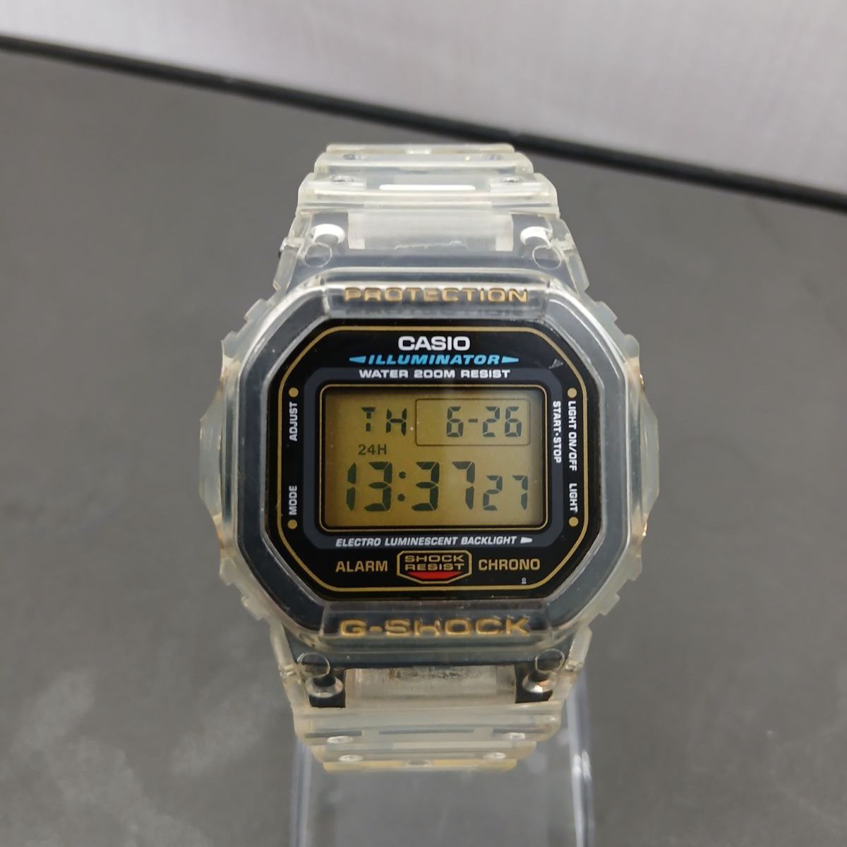 ゴールドモデル G-SHOCK DW-5600E CASIO ベルベゼ交換品